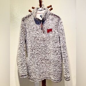 Women's 1/4 ZipUp Pullover By HOME FREE / State of OREGON / M / Oatmeal Heather